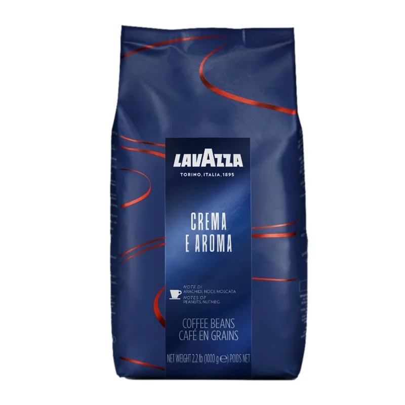دانه قهوه لاواتزا مدل Crema E Aroma بسته 1 کیلوگرمی