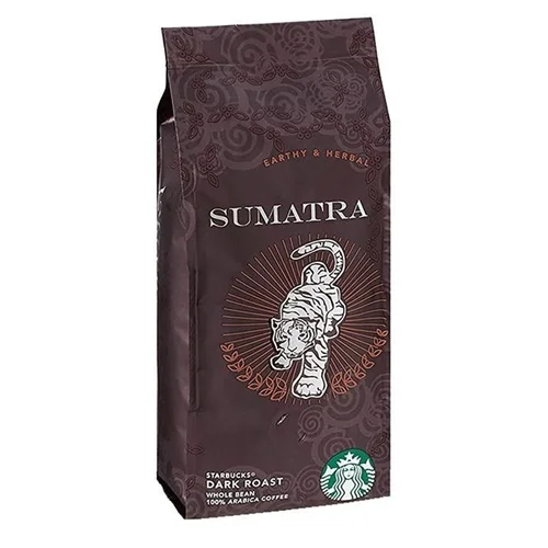 دانه قهوه استارباکس Sumatra وزن 250 گرم