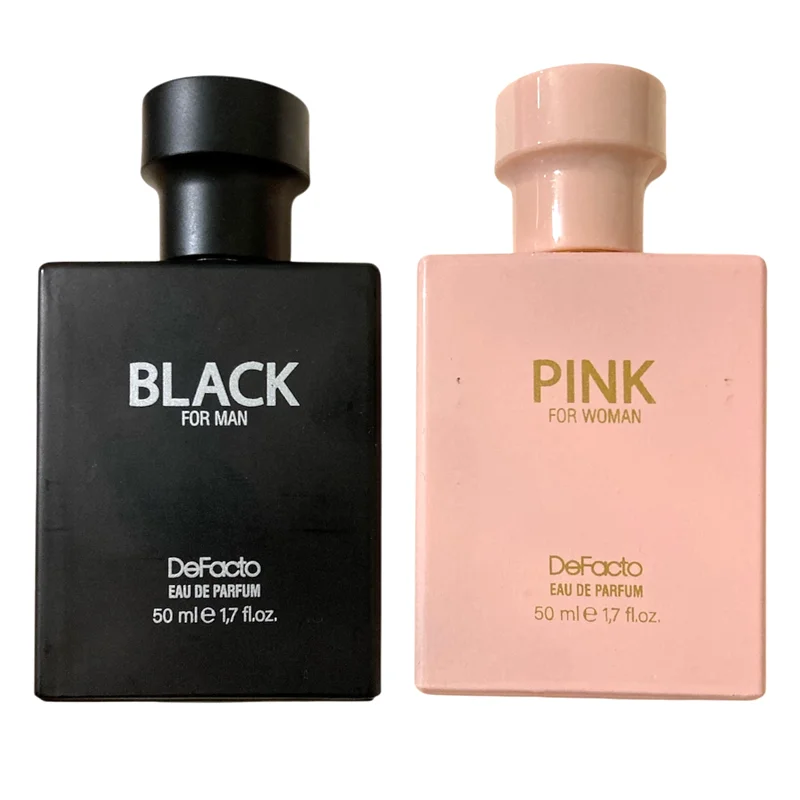 پک دو عددی ادو پرفیوم دفکتو مدل Pink Black حجم 50 میلی لیتر