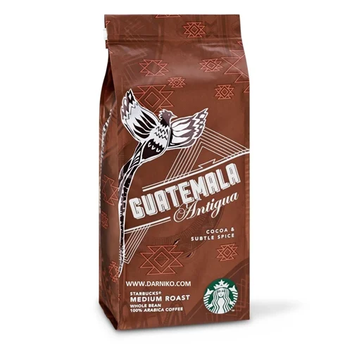 دانه قهوه استارباکس مدل Guatemala