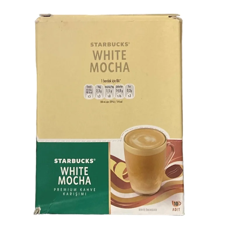 قهوه فوری استار باکس White Mocha پک ده عددی