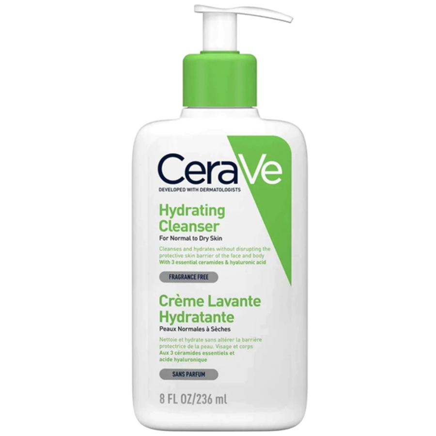 ژل شستشو آبرسان پوست نرمال تا خشک Cerave حجم 236 میل