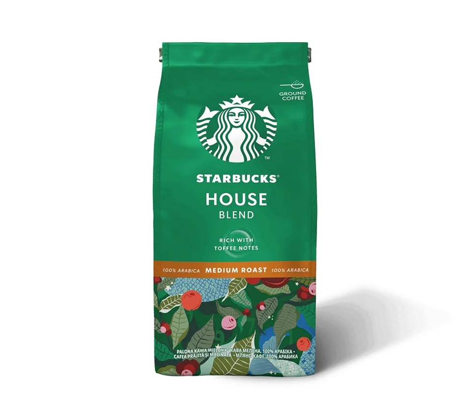 پودر قهوه استارباکس مدل House Blend