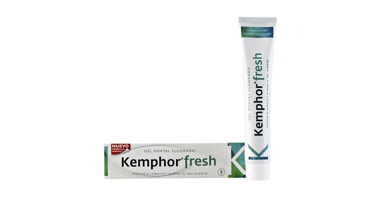 خمیردندان ژله ای کمفور مدل Kemphor Fresh حجم 75 میلی لیتر