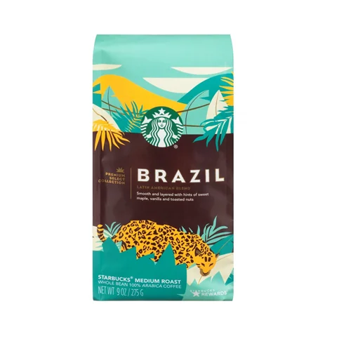 دانه قهوه استارباکس Brazil برزیل 250 گرمی