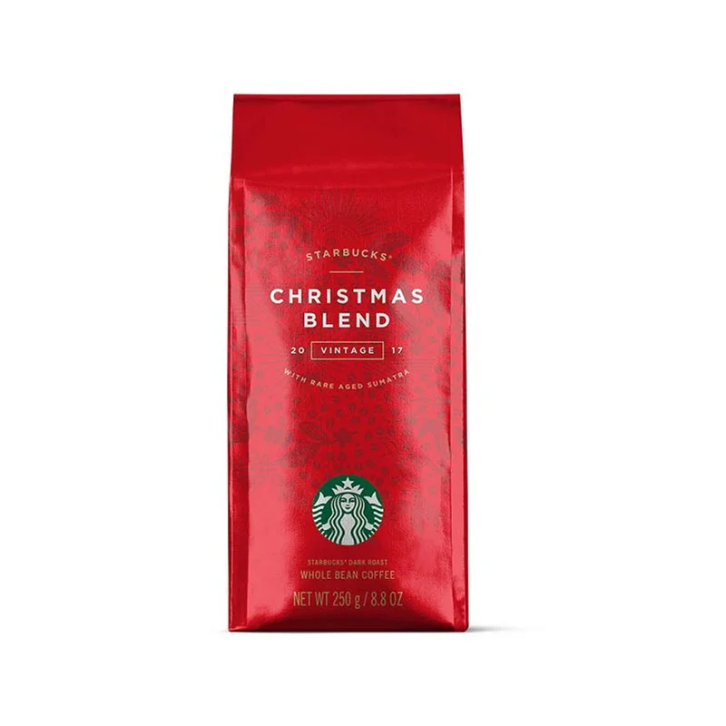 دانه قهوه استارباکس مدل Christmas Blend