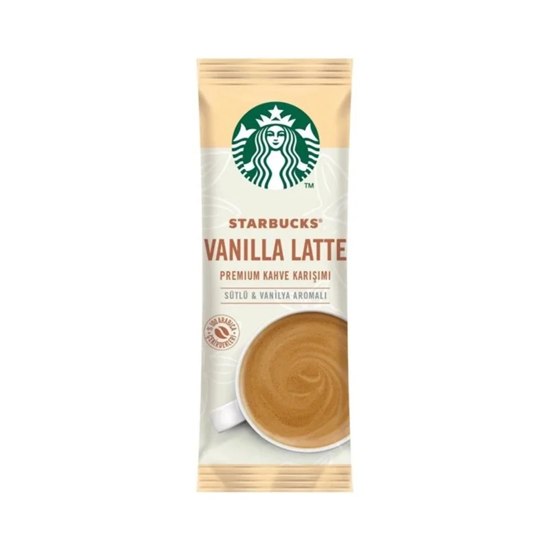 قهوه فوری استار باکس طعم وانیل vanilla latte