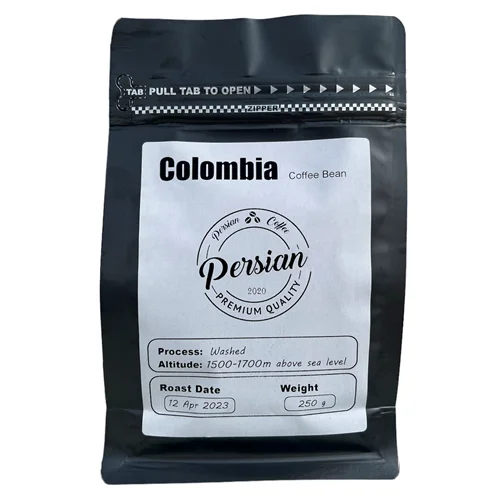 دانه قهوه کلمبیا پرشین - 250 گرم