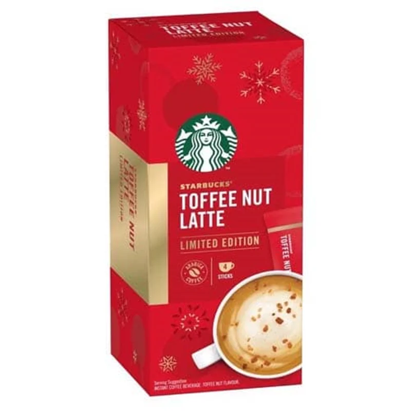 قهوه فوری استارباکس مدل Toffee Lattee
